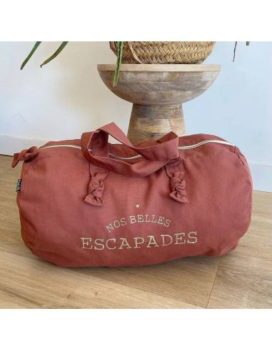 Sac polochon "Nos belles escapades"