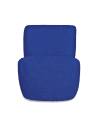 Fauteuil EVE bouclette bleue