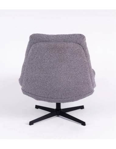 Fauteuil pivotant WILMINGTON tissu