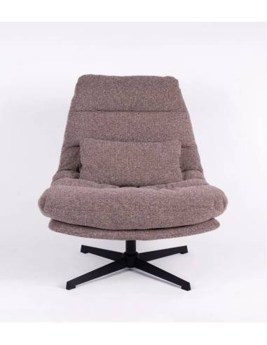 Fauteuil pivotant WILMINGTON tissu