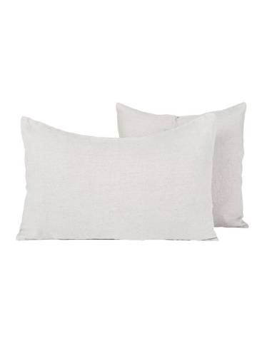 Housse de coussin PROPRIANO en lin, 80x80 cm (existe en différents coloris)