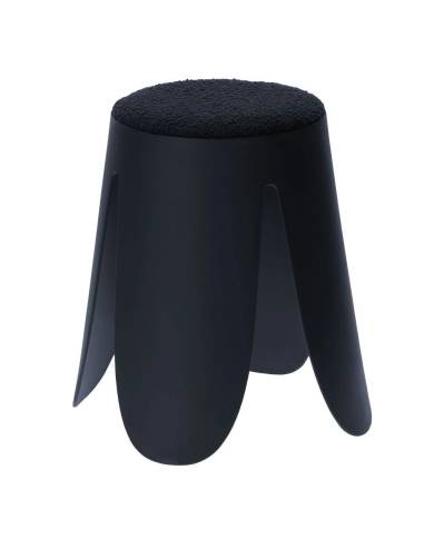 Tabouret pouf bouclette GARDENIA