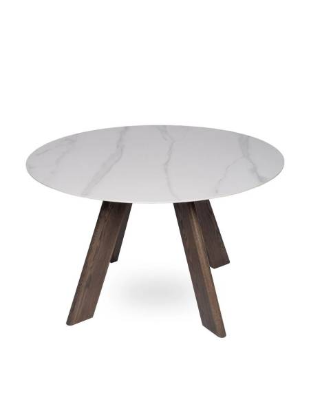 Table à manger ronde marbre MANRE