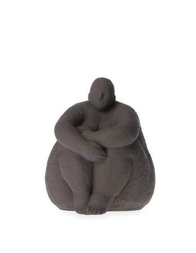 Statue sumette assise