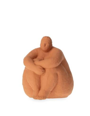 Statue sumette assise