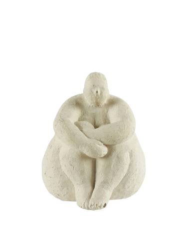 Statue sumette assise