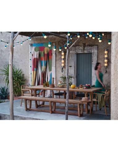 Banc en teck BABYLONE