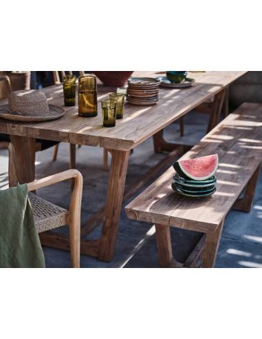 Banc en teck BABYLONE