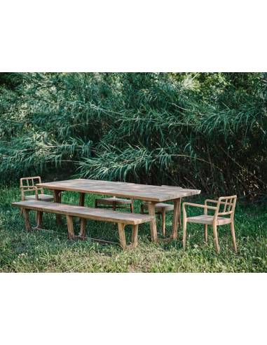 Grande table en teck BABYLONE