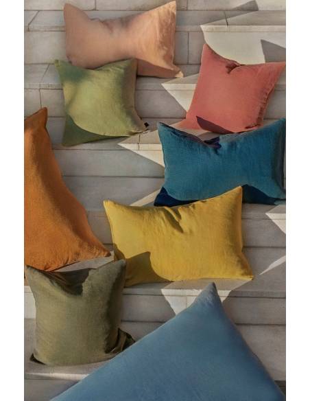 Housse de coussin en lin PROPRIANO / PORTICCIO Harmony - Haomy