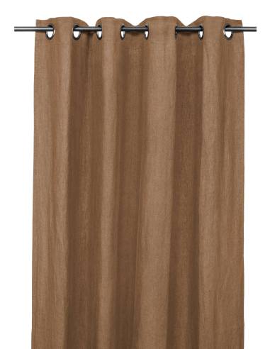 Rideaux lin PROPRIANO Harmony - Haomy Tabac