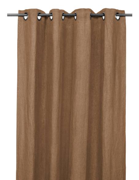 Rideaux lin PROPRIANO Harmony - Haomy Tabac