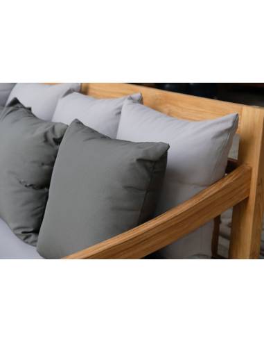 Canapé de jardin en teck UBUD