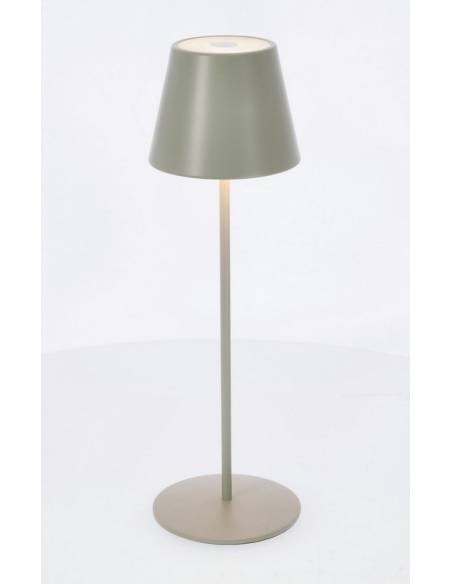 Lampe rechargeable en métal ETNA sauge
