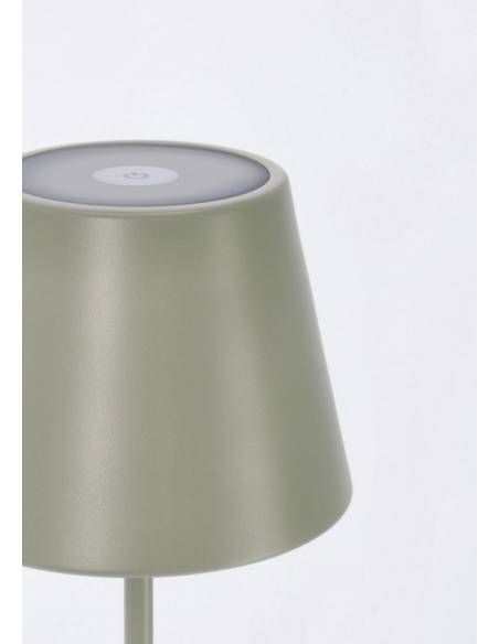 Lampe rechargeable en métal ETNA sauge