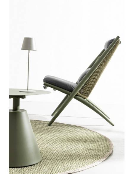 Lampe rechargeable en métal ETNA sauge