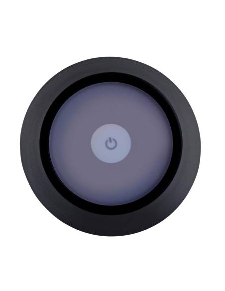 Lampe rechargeable en métal ETNA noire