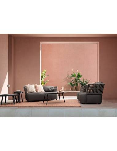 Lampe rechargeable en métal ETNA taupe