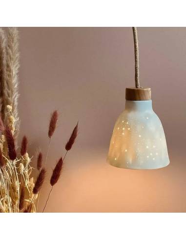 Petit suspension en céramique ROSINETTE