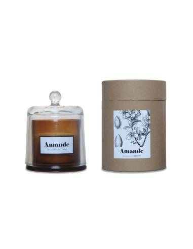 Bougie sous cloche AMANDE