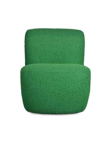 Fauteuil EVE bouclette vert