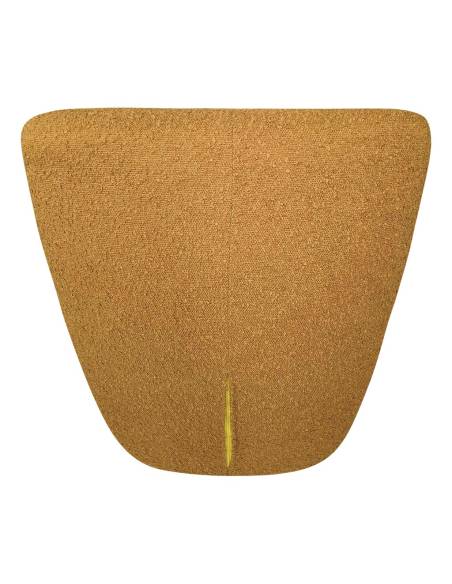 Fauteuil EVE bouclette ocre