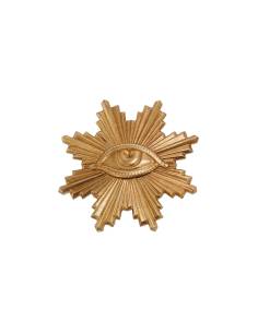 Déco ex-voto œil doré