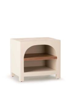 Chevet blanc bois COMINO