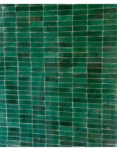 Table d'extérieur mosaïque ZELLIGE verte