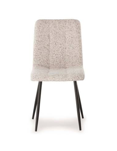 Chaise tissu chiné MANTA