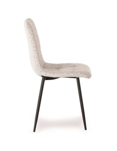 Chaise tissu chiné MANTA