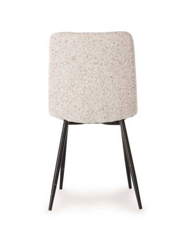 Chaise tissu chiné MANTA