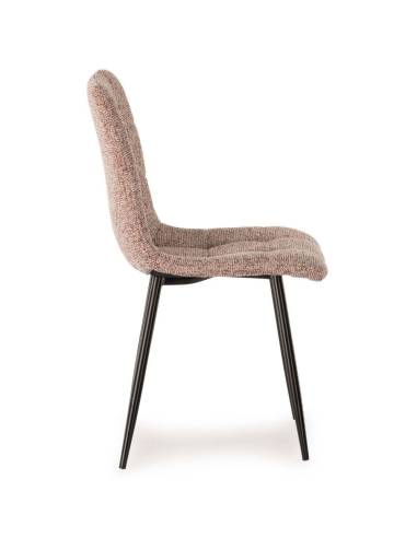 Chaise tissu chiné MANTA