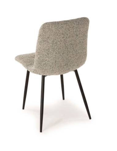 Chaise tissu chiné MANTA