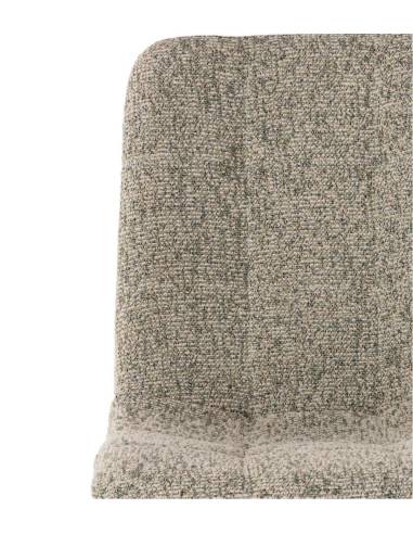 Chaise tissu chiné MANTA