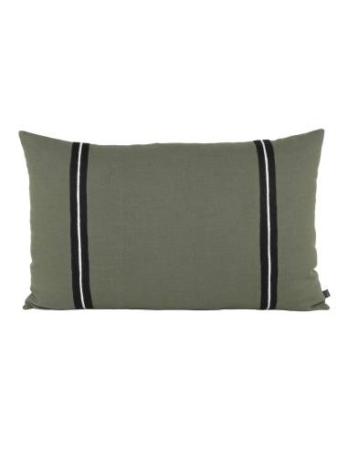 Housse de coussin en lin brodé SKAGEN Harmony - Haomy