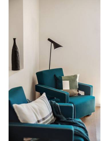 Housse de coussin en coton brodé TAMBA Harmony - Haomy