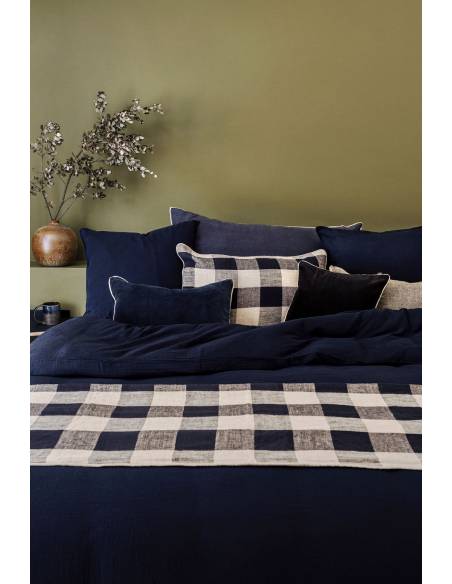 Drap housse en gaze de coton DILI Harmony - Haomy