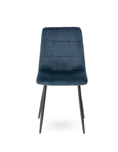 Chaise de salle à manger velours MANTA