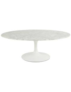 Table basse ovale en marbre MARBELLA