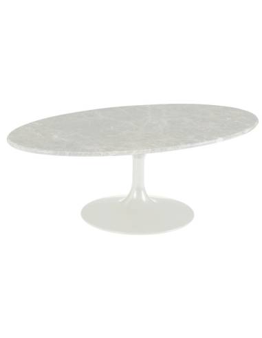 Table basse ovale en marbre MARBELLA