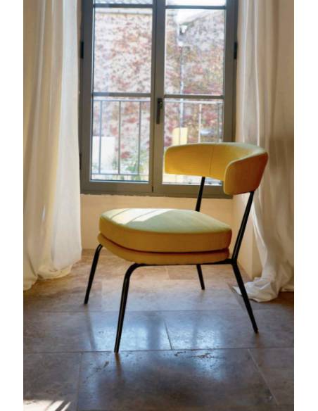 Fauteuil en tissu RIGEL