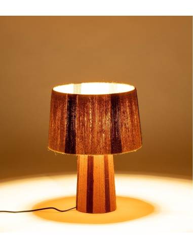 Lampe à poser tissée ITO