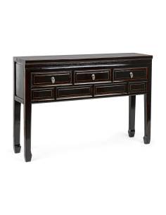 Console 3 tiroirs JINAN noire 2