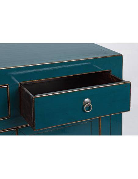 Buffet 2 portes JINAN bleu
