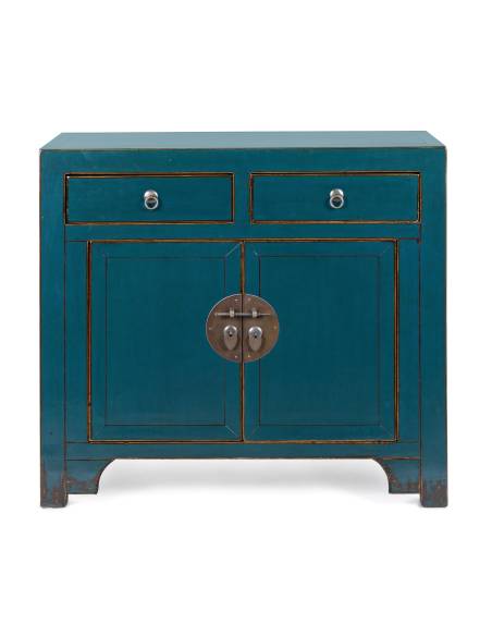 Buffet 2 portes JINAN bleu
