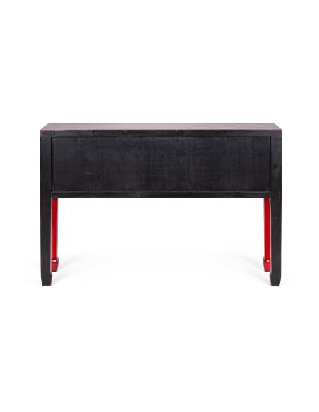 Console 3 tiroirs JINAN rouge