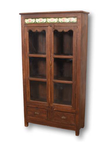 Armoire bois portes vitrées – Exposez vos objets avec élégance