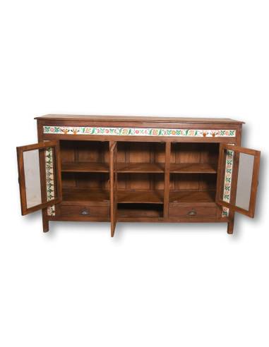 Bahut bois portes vitrées – Élégant et pratique pour sublimer vos objets