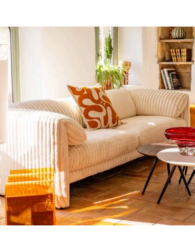 Canapé velours côtelé COLOGNE